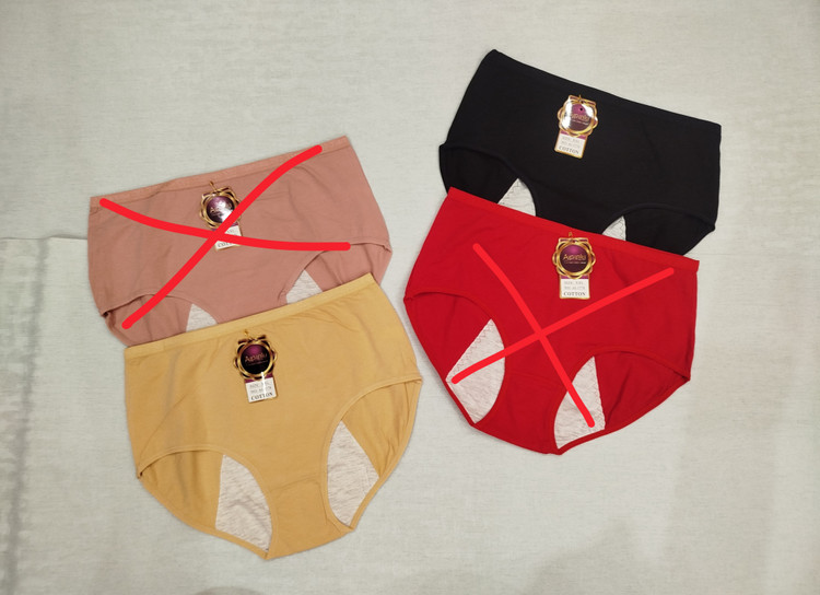 شورت بهداشتی نخ پنبه سایز xxl